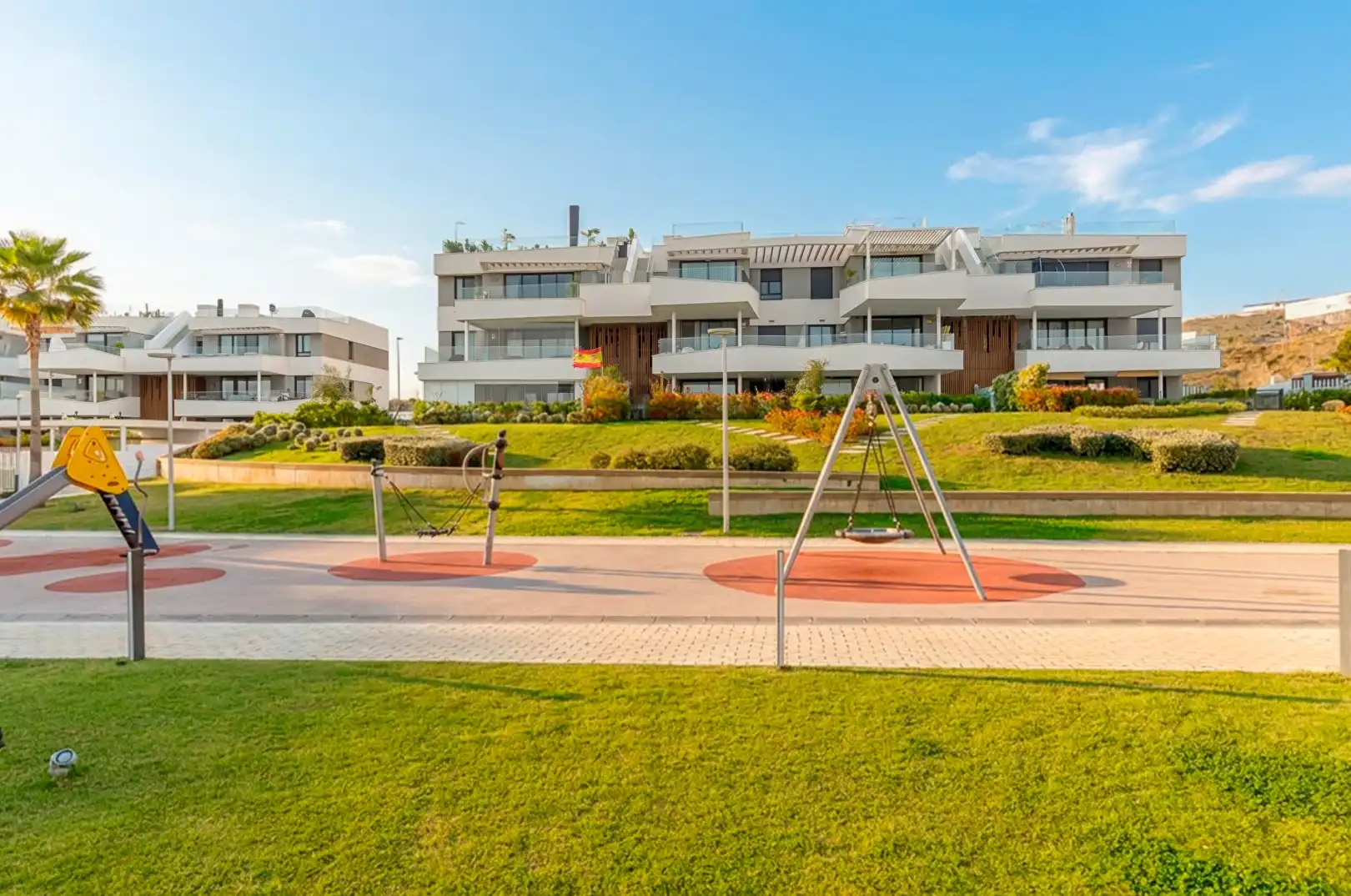 Exterior view of Attic for sale in Málaga  with Air Conditioner, Terrace and Swimming Pool