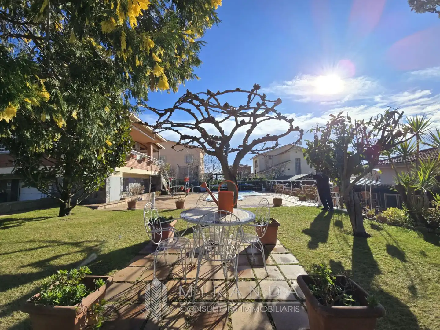Jardí de Casa o xalet en venda en Cànoves I Samalús amb Aire condicionat, Calefacció i Terrassa