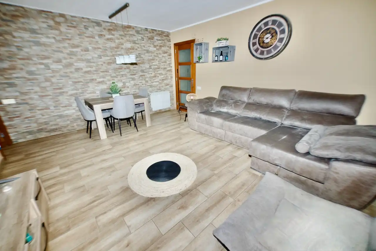 Sala de estar de Planta baja en venta en Terrassa con Aire acondicionado, Calefacción y Parquet