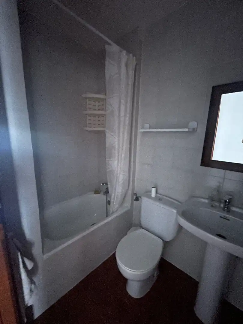 Bathroom of Flat for rent in Almendralejo  with Air Conditioner, Furnished and Washing machine