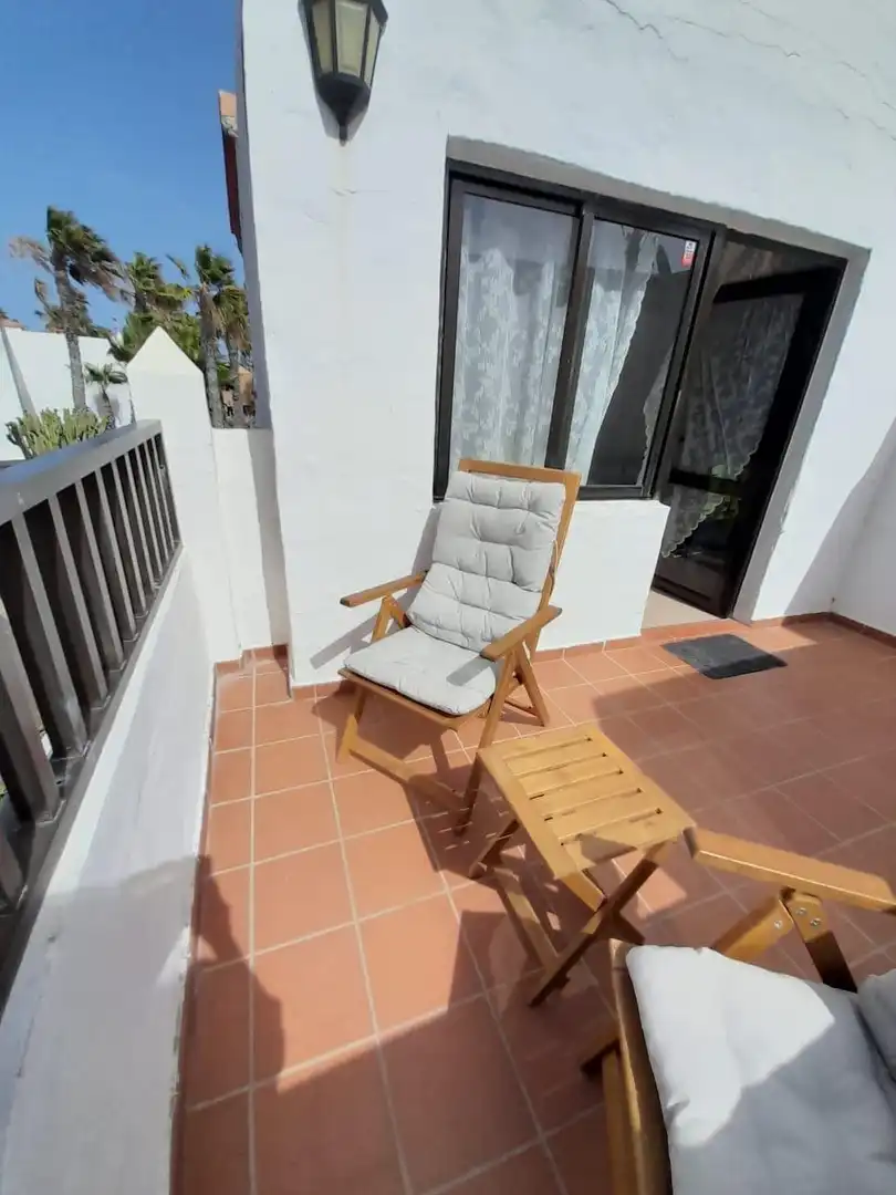 Terrassa de Apartament en venda en La Oliva amb Piscina comunitària