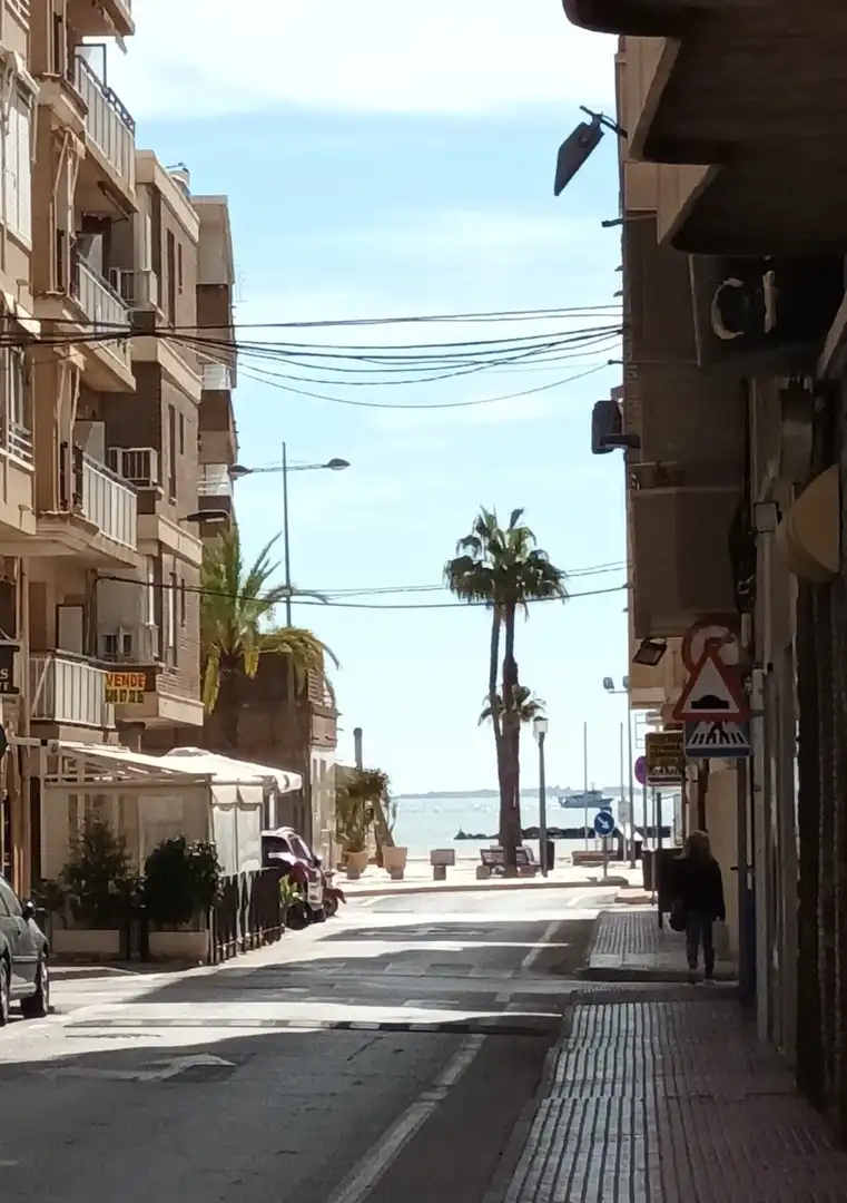 Vista exterior de Planta baixa de lloguer en Santa Pola amb Aire condicionat, Calefacció i Moblat