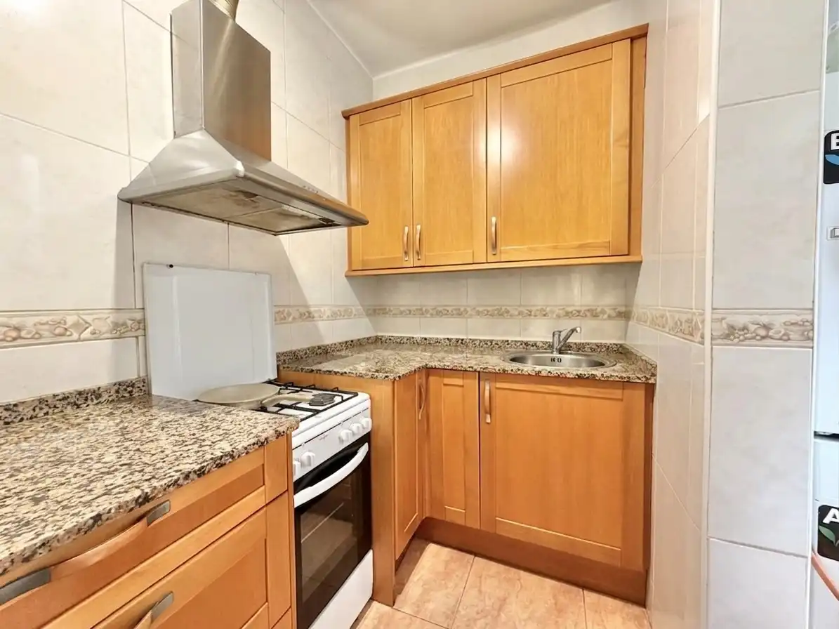 Kitchen of Flat for sale in Castellví de la Marca  with Air Conditioner, Furnished and Balcony
