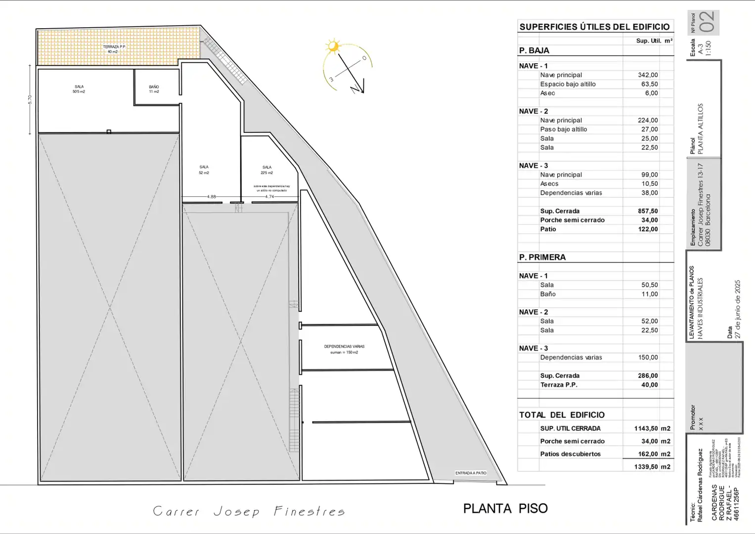 Industrial building for sale in Sant Andreu, imagen 13