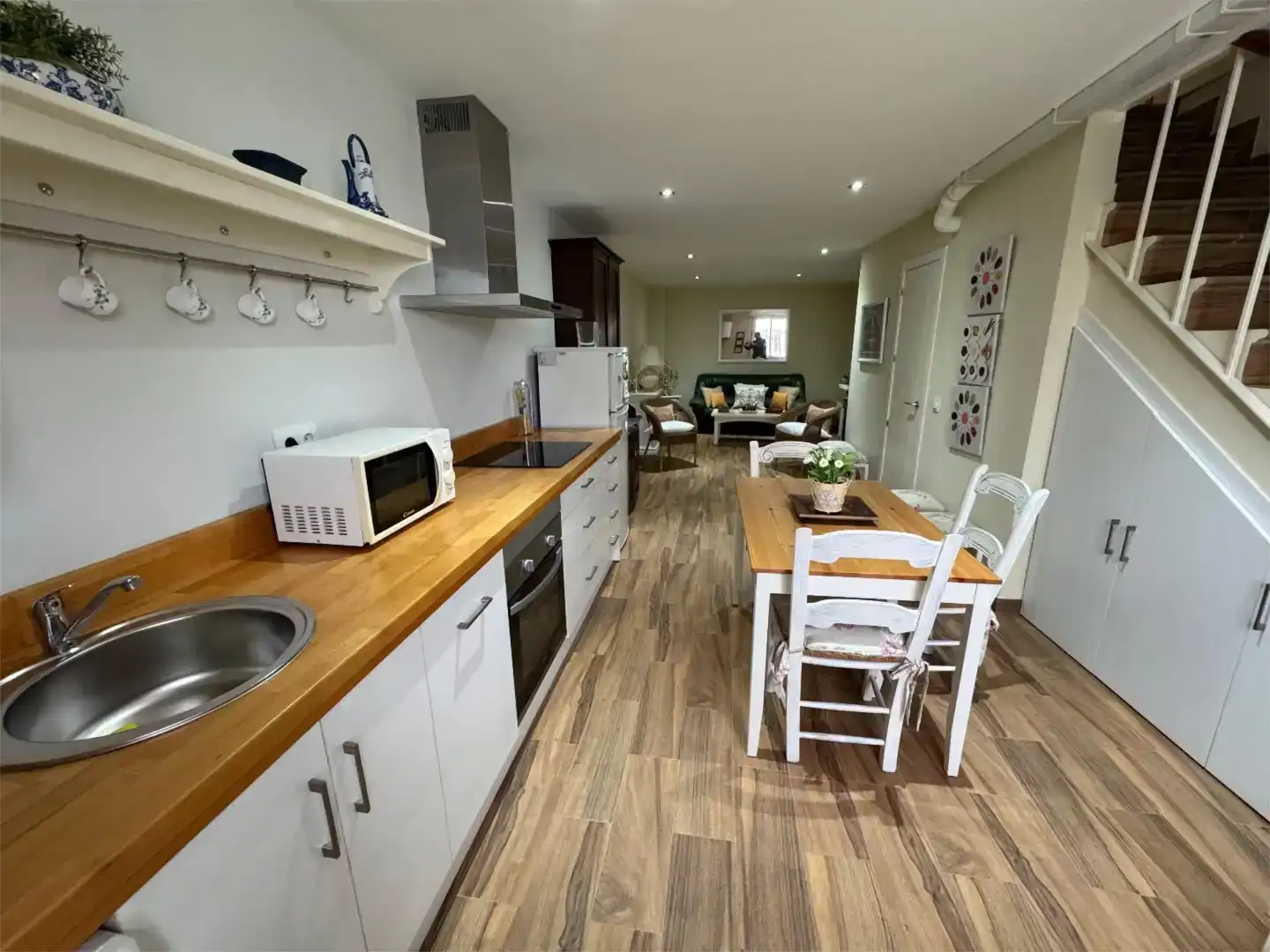 Cuina de Apartament en venda en Espiel amb Aire condicionat i Moblat