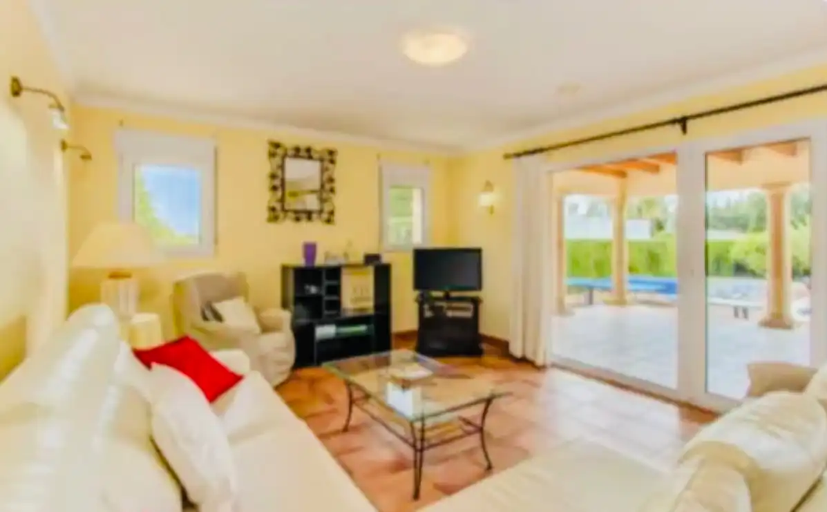 Living room of Houses for sale in Jávea / Xàbia  with Air Conditioner, Heating and Private garden