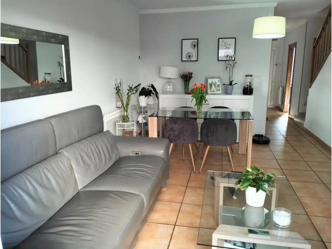 Sala d'estar de Casa o xalet en venda en Mont-roig del Camp amb Aire condicionat, Calefacció i Terrassa
