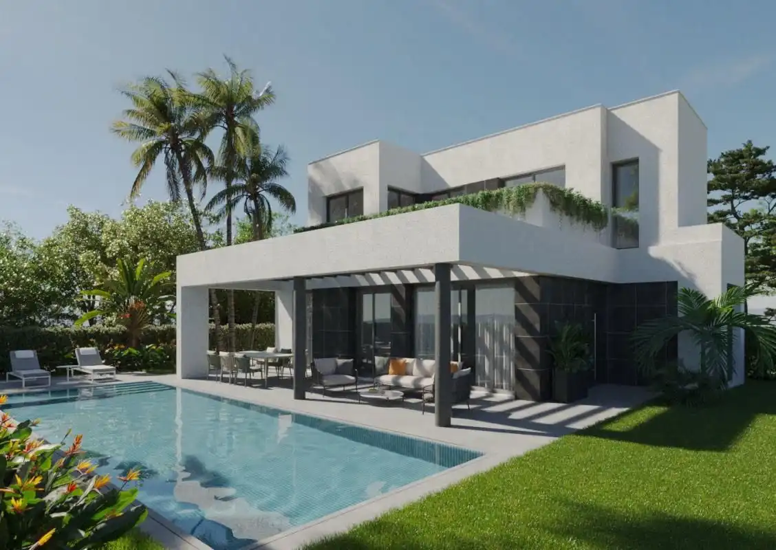 Chalet con piscina en venta en Golf Bahía, imagen 7