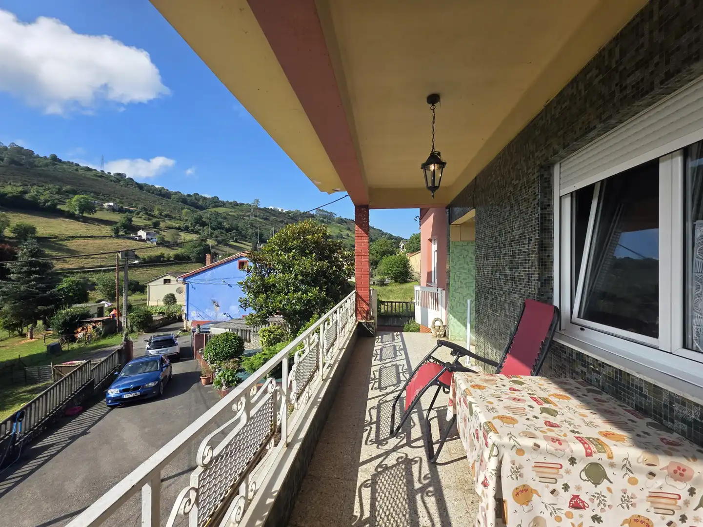 Vista exterior de Casa o chalet en venta en Siero con Calefacción, Parquet y Terraza