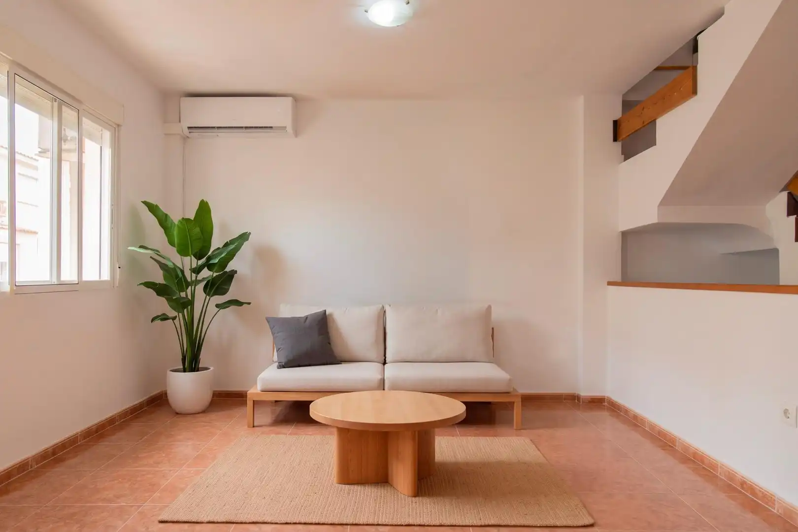 Sala d'estar de Casa adosada en venda en Massamagrell amb Aire condicionat