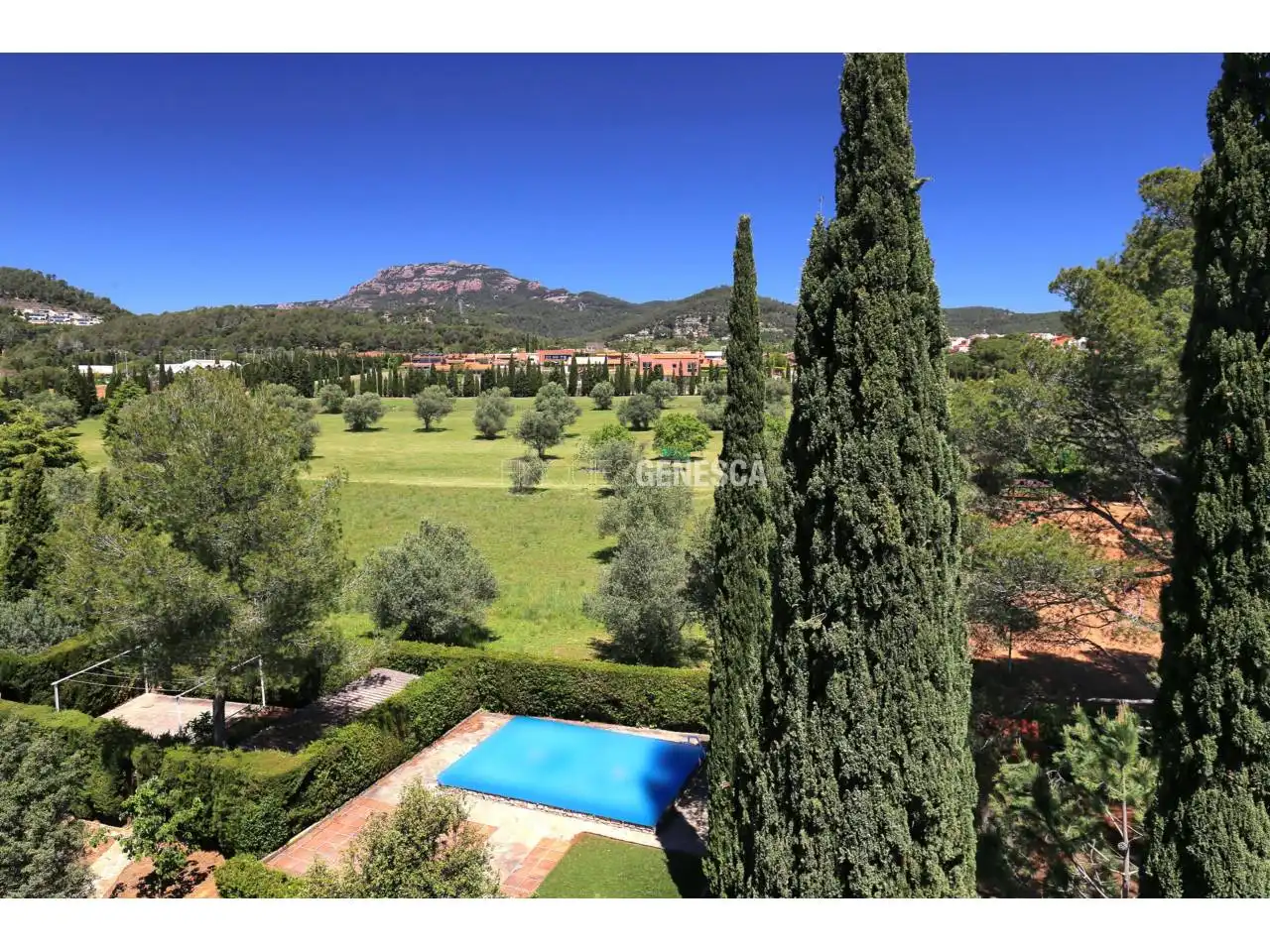 Jardín de Casa o chalet en venta en Terrassa con Aire acondicionado, Calefacción y Jardín privado
