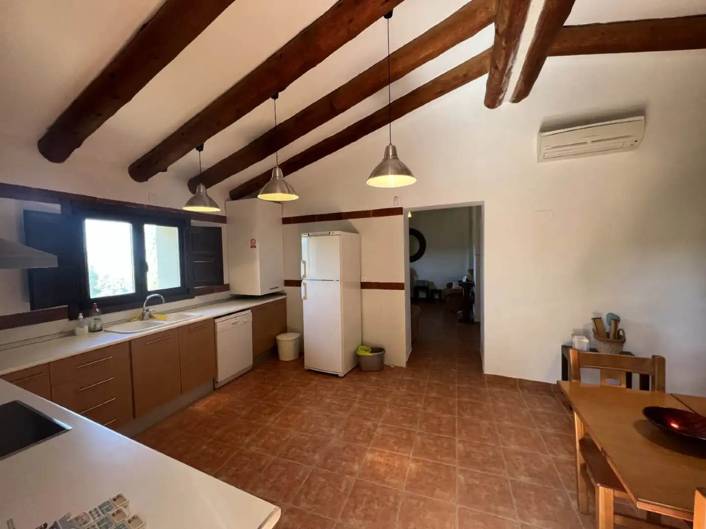 Cocina de Finca rústica en venta en Ibi con Aire acondicionado, Jardín privado y Trastero