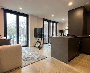 Living room of Flat to rent in  Barcelona Capital  with Air Conditioner, Heating and Parquet flooring