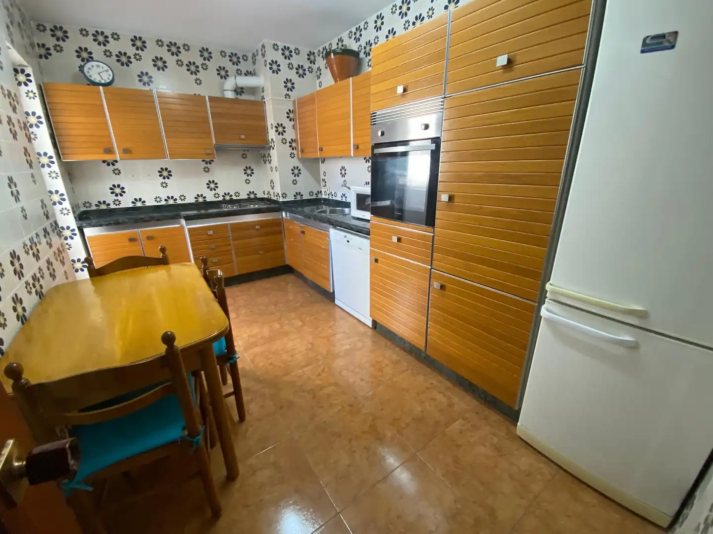 Cocina de Piso de alquiler en Albacete con Aire acondicionado, Calefacción y Parquet