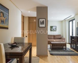 Living room of Apartment to rent in  Madrid Capital  with Air Conditioner and Balcony