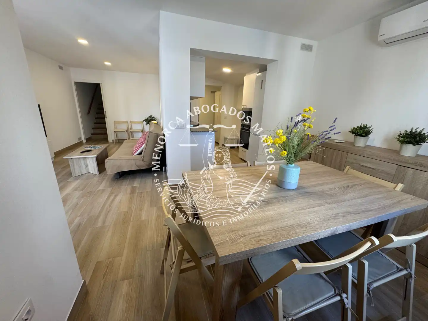 Sala d'estar de Casa adosada en venda en Ciutadella de Menorca amb Aire condicionat, Calefacció i Terrassa