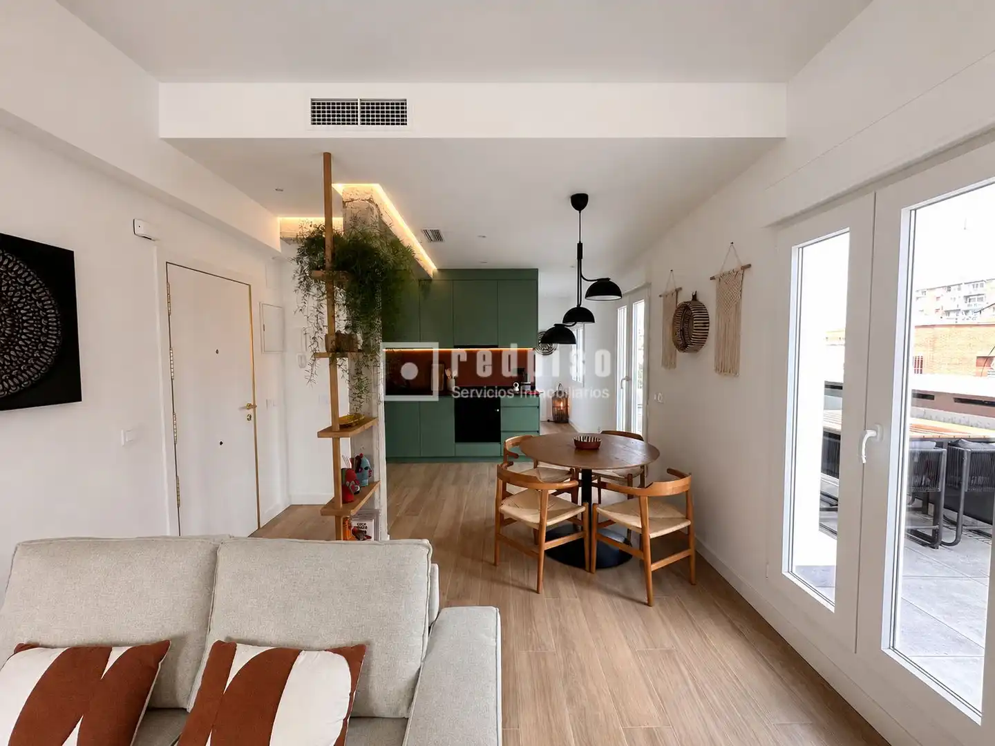 Living room of Attic for sale in Madrid  with Air Conditioner, Heating and Terrace