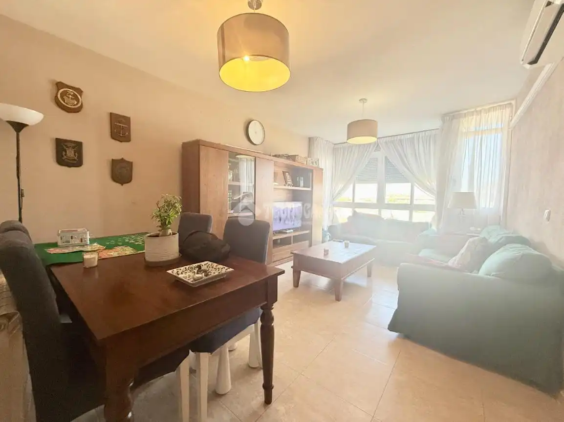 Living room of Flat for sale in Alovera  with Air Conditioner, Furnished and Balcony