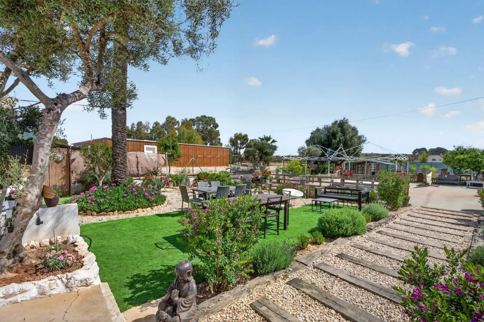 Terrassa de Casa o xalet en venda en Elche / Elx amb Aire condicionat, Calefacció i Jardí privat