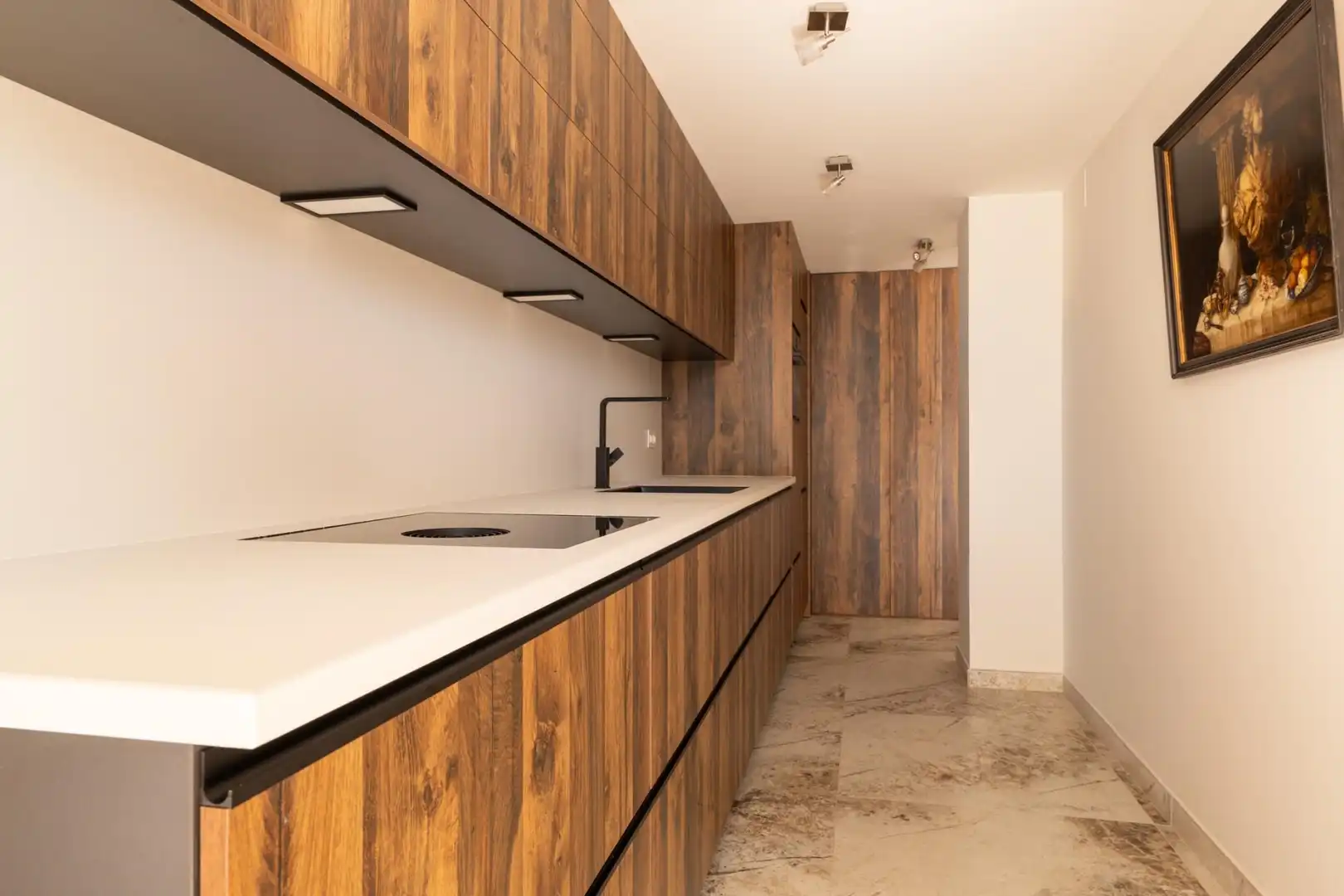 Kitchen of Flat for sale in Castell d'Aro, Platja d'Aro i s'Agaró  with Air Conditioner, Heating and Terrace