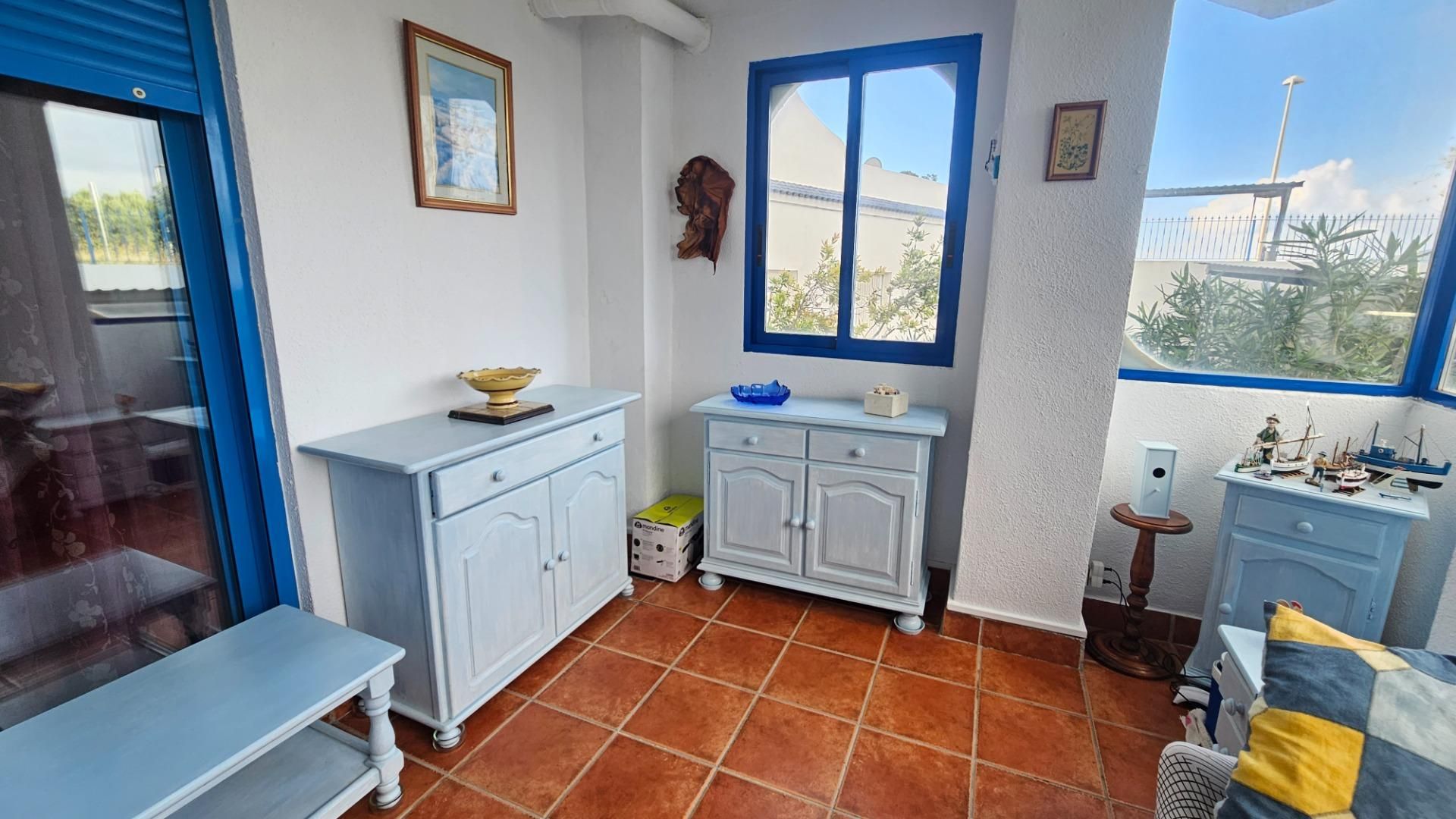 Dormitori de Apartament en venda en Peñíscola / Peníscola amb Terrassa i Piscina comunitària