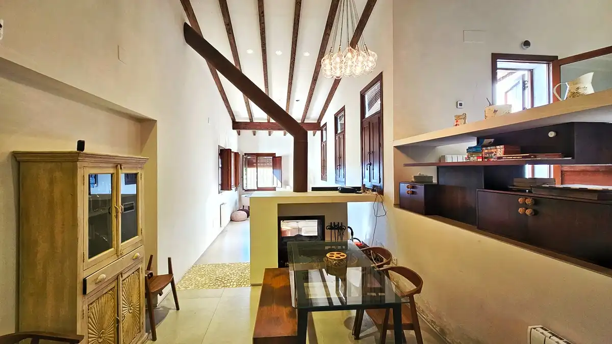 Living room of Houses for sale in Alájar  with Heating, Private garden and Terrace