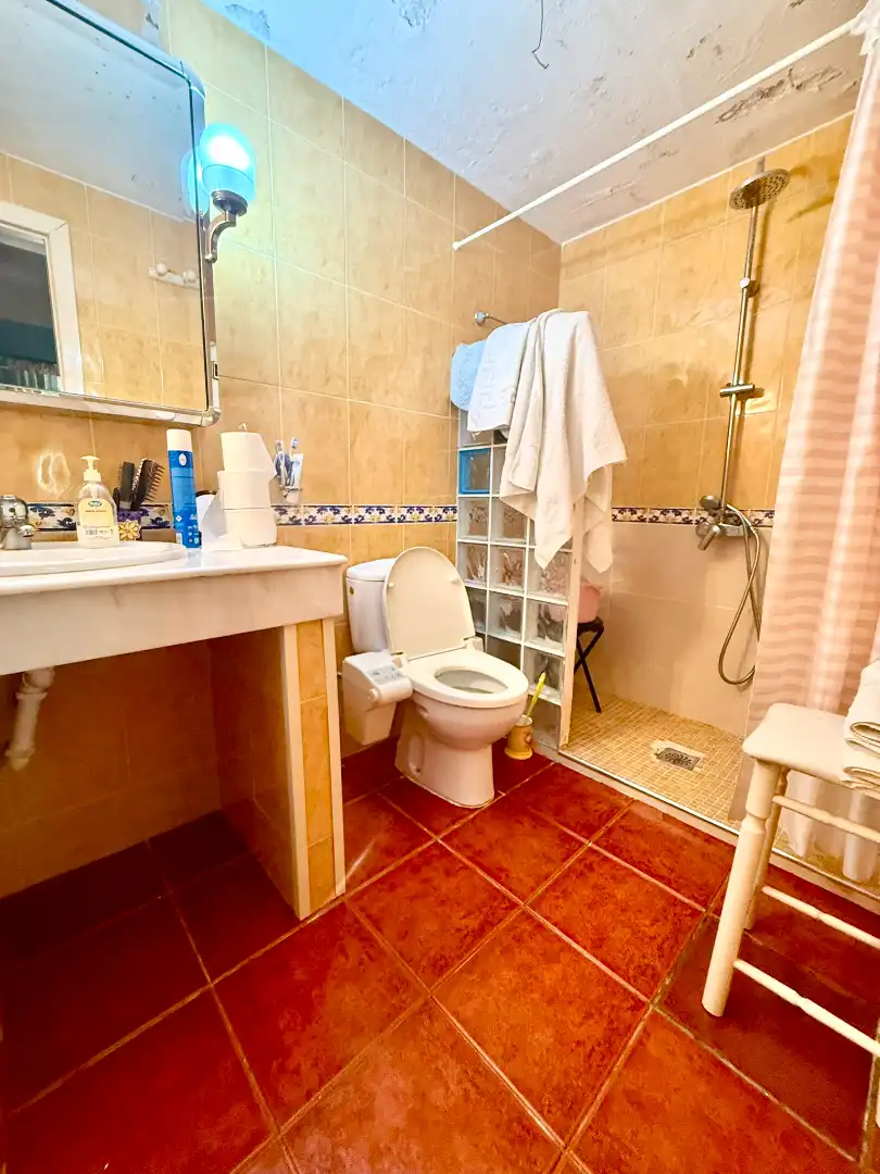 Bany de Casa o xalet de lloguer en Tarifa amb Jardí privat, Terrassa i Traster