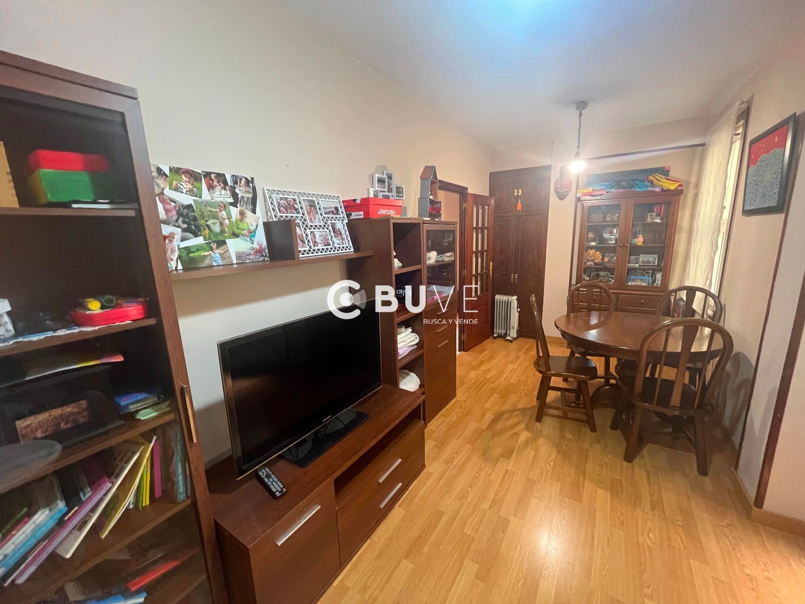Living room of Flat for sale in A Coruña Capital   with Storage room and Furnished