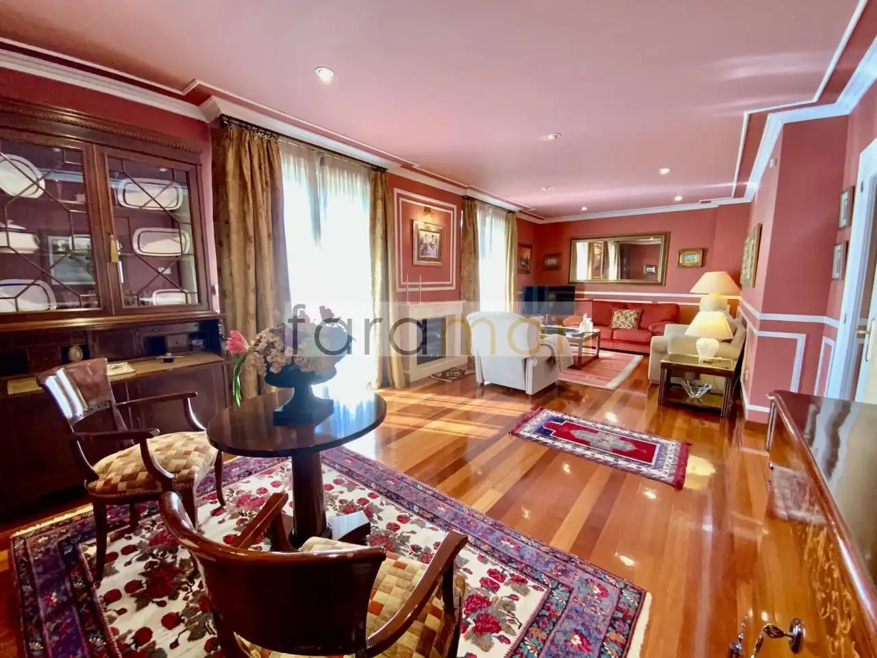 Living room of Houses for sale in Vigo   with Heating, Private garden and Terrace