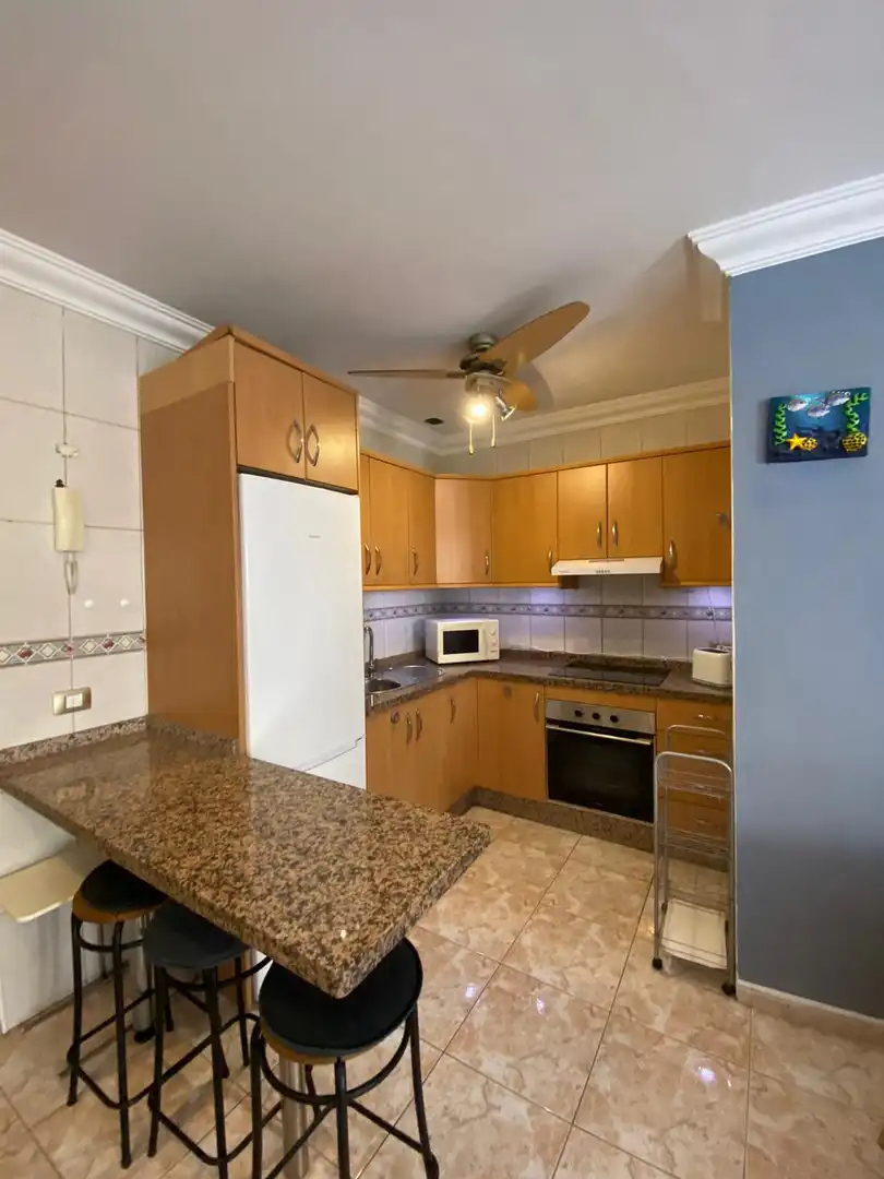 Cocina de Piso de alquiler en Granadilla de Abona con Terraza, Trastero y Amueblado