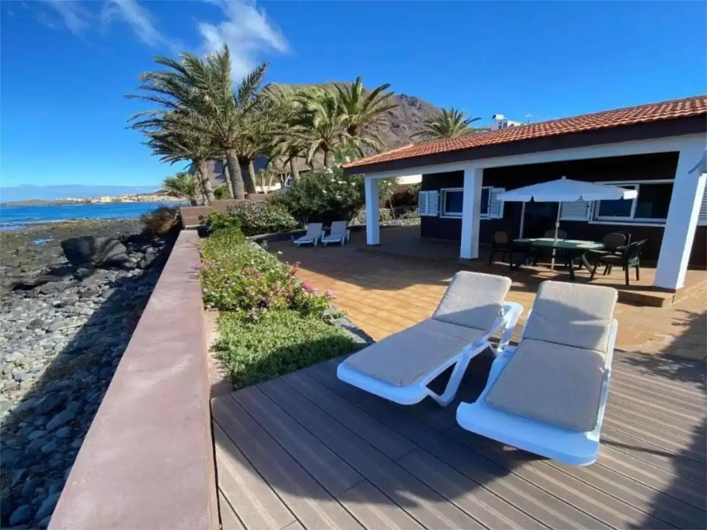 Terraza de Casa o chalet de alquiler en Valle Gran Rey con Amueblado y Balcón