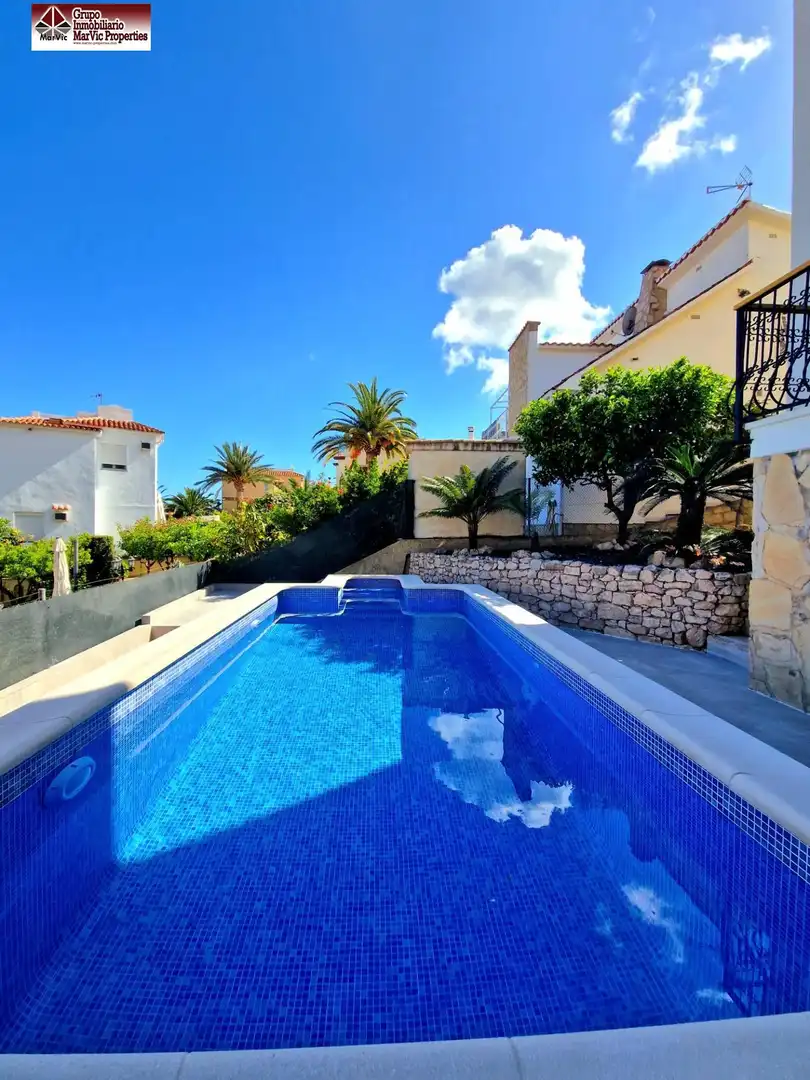 Piscina de Casa o chalet en venta en La Nucia con Aire acondicionado, Calefacción y Jardín privado