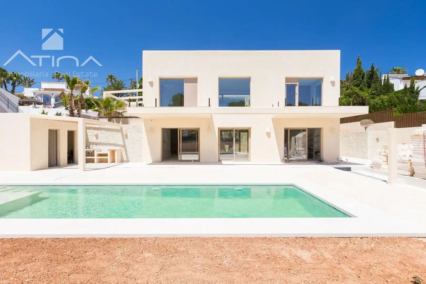 Exterior view of Houses for sale in Jávea / Xàbia  with Air Conditioner, Heating and Private garden