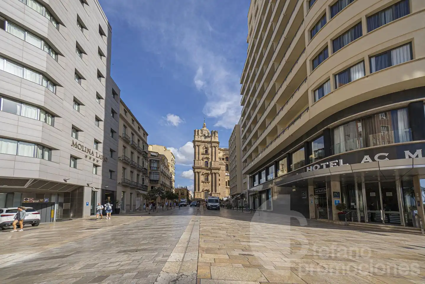 Vista exterior de Ático de alquiler en Málaga con Aire acondicionado, Calefacción y Parquet
