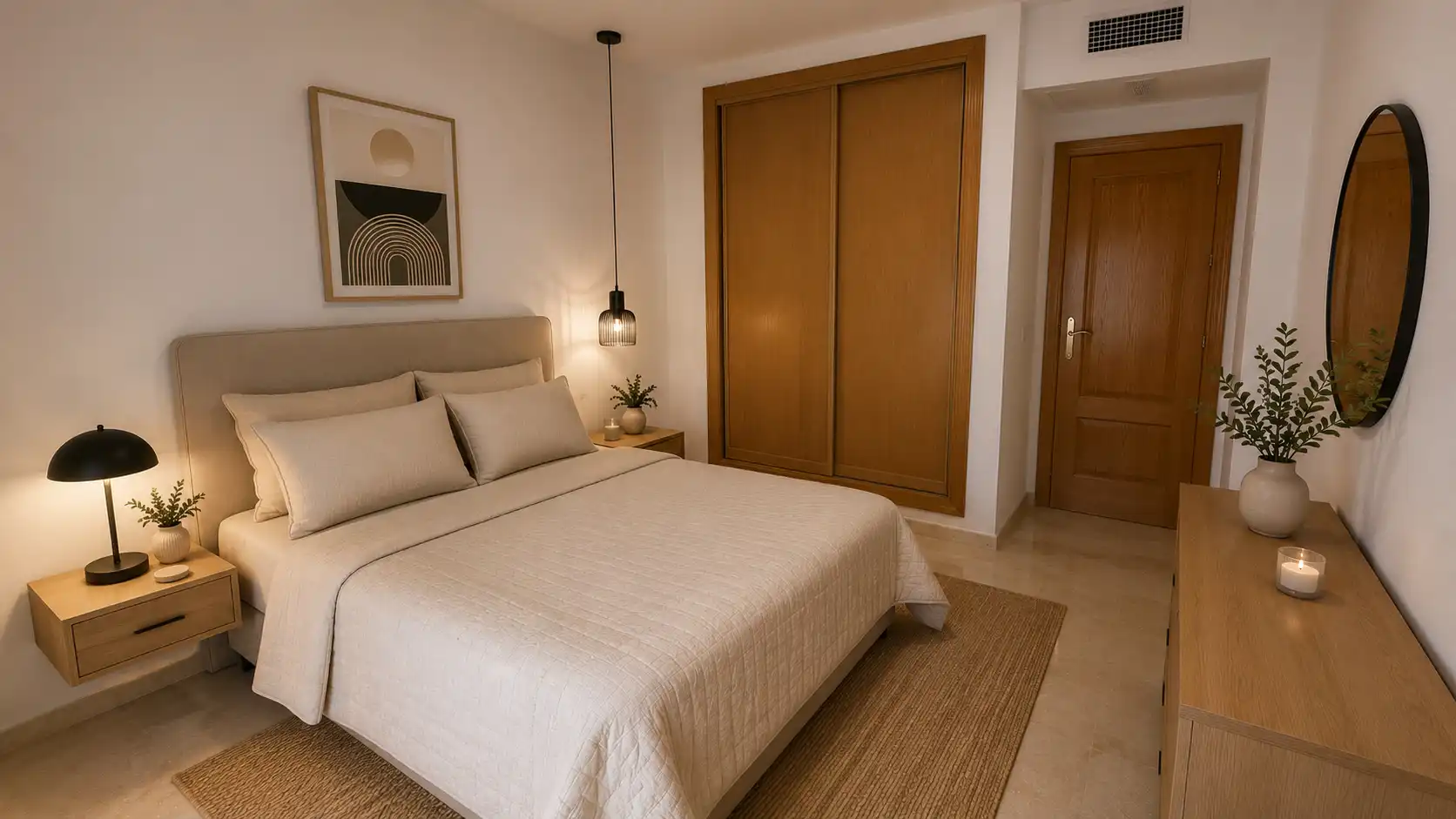 Habitación de Piso de alquiler en Torremolinos con Aire acondicionado, Calefacción y Terraza