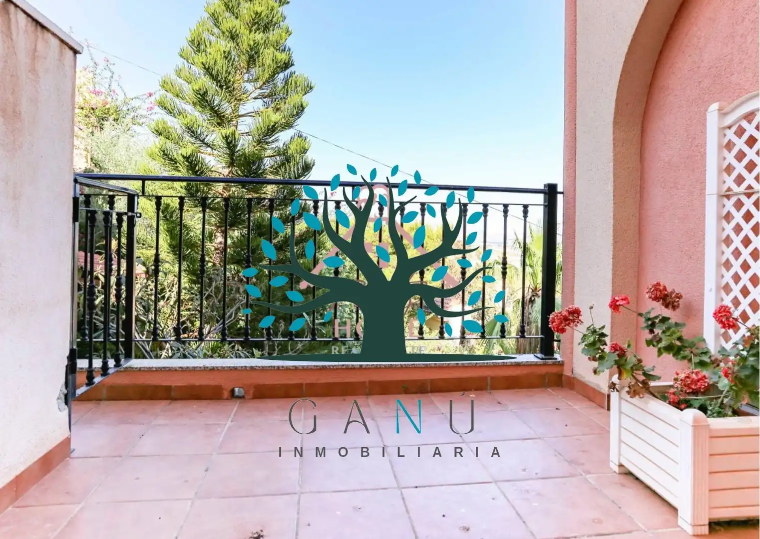 Terraza de Casa o chalet en venta en Mazarrón con Aire acondicionado, Calefacción y Jardín privado