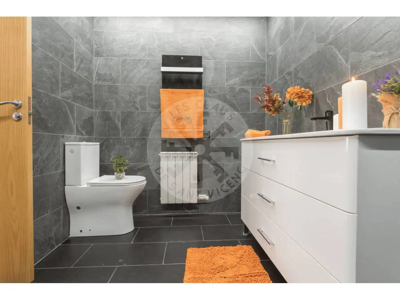 Baño de Casa o chalet en venta en Terrassa con Aire acondicionado, Calefacción y Jardín privado