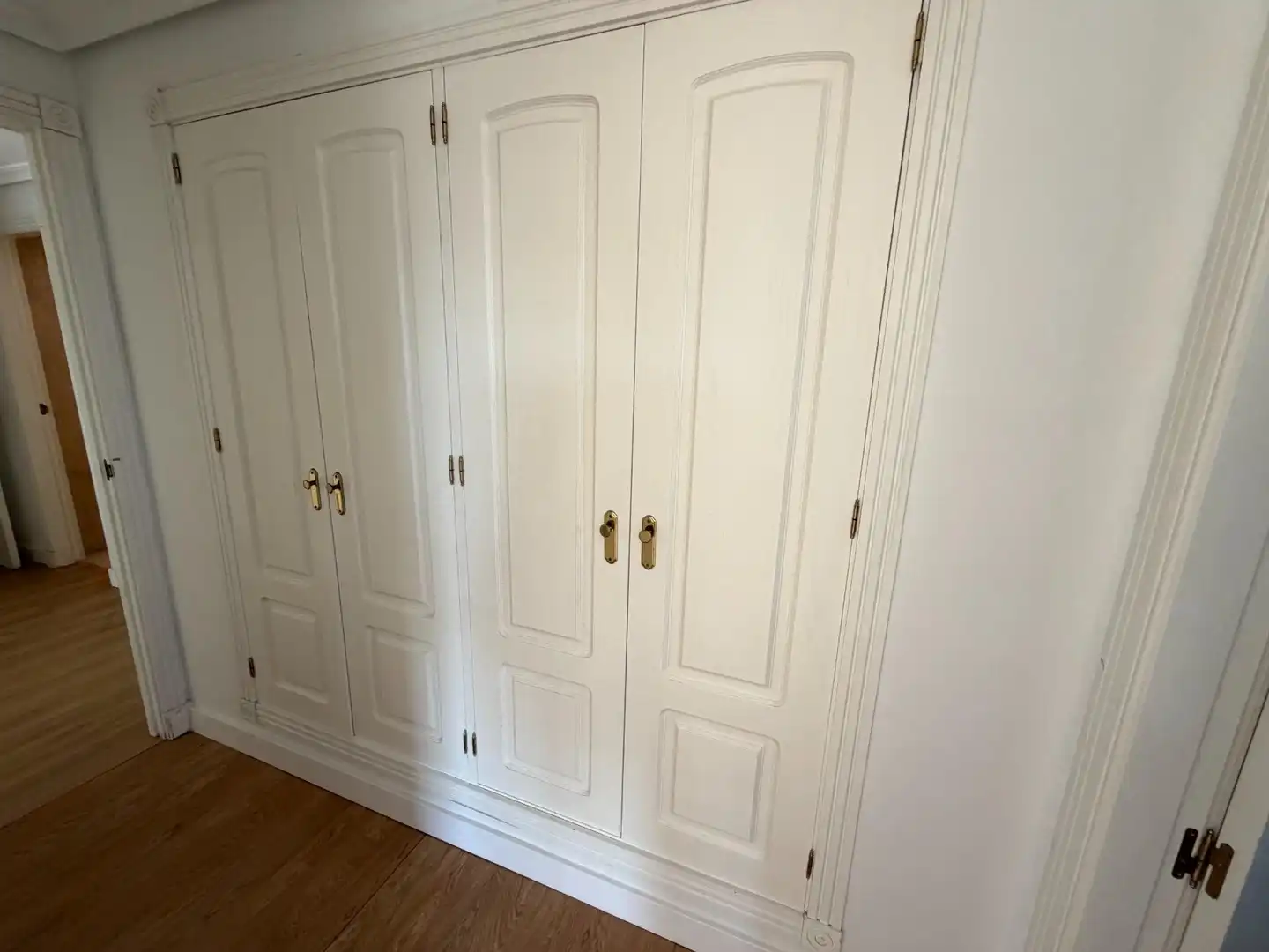 Schlafzimmer von Wohnung zur Miete in Sevilla mit Klimaanlage, Heizung und Parkett