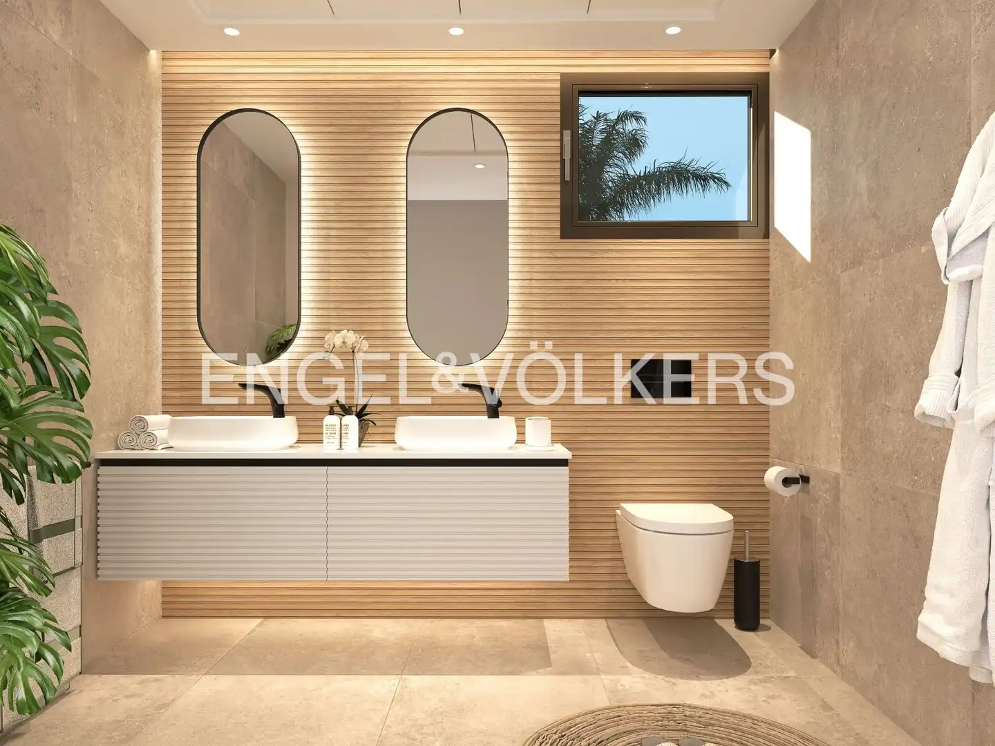 Baño de Casa o chalet en venta en Orihuela con Aire acondicionado, Calefacción y Jardín privado