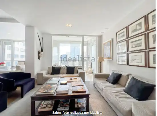 Sala de estar de Piso en venta en Madrid con Aire acondicionado, Calefacción y Terraza