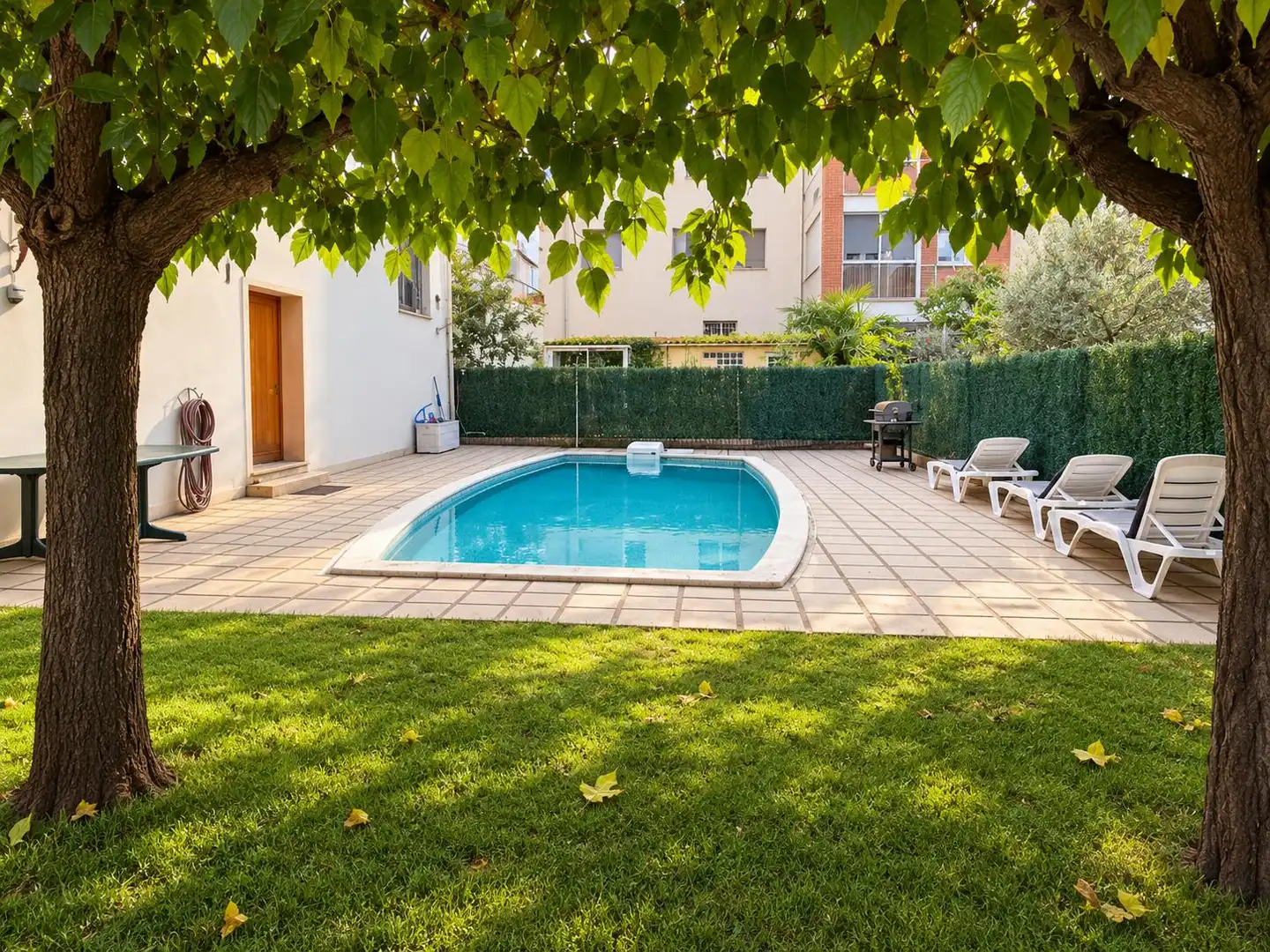 Piscina de Pis en venda en Bescanó, Girona