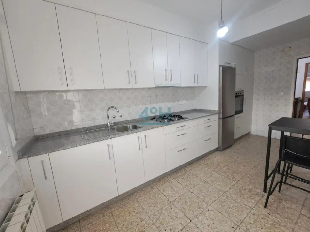 Kitchen of Flat for rent in Ourense Capital   with Heating and Balcony