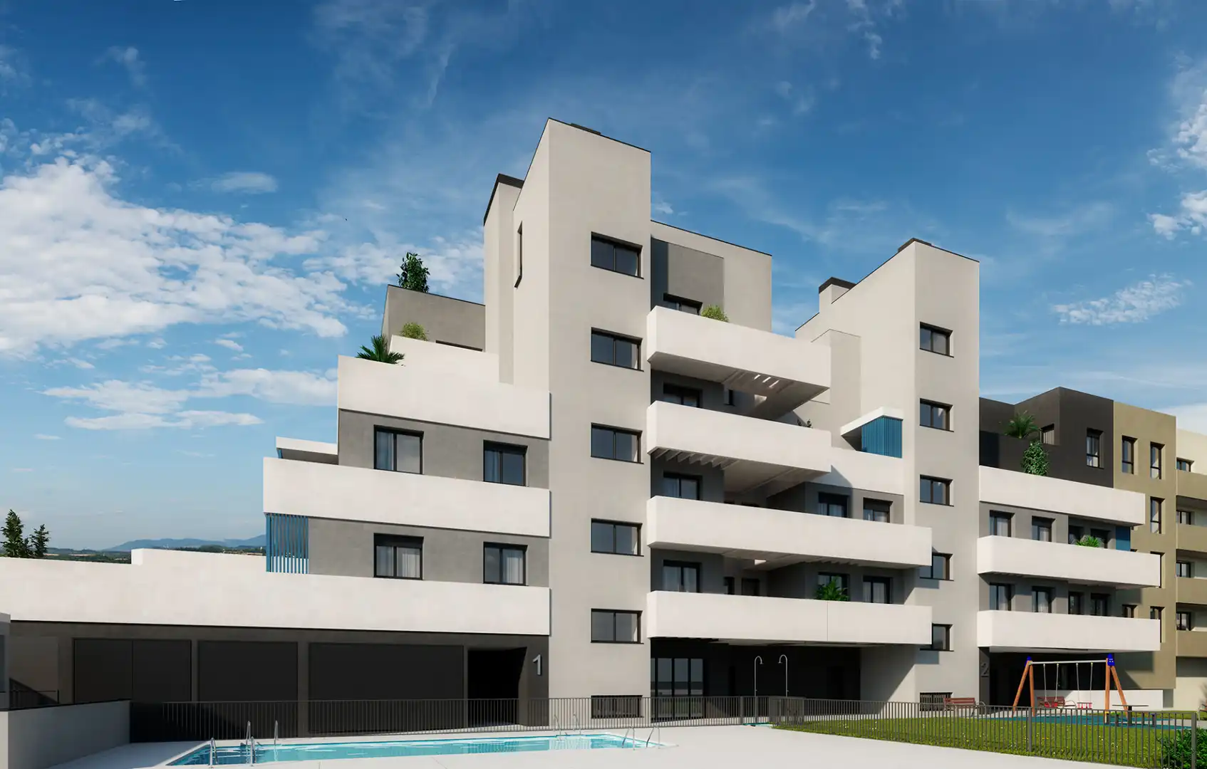 New build Flat with pool for sale in Vicálvaro, imagen 4