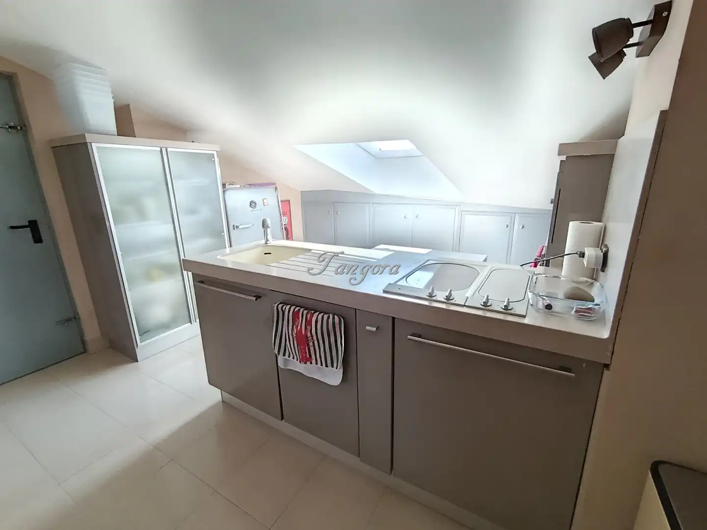 Kitchen of Attic for sale in Getxo   with Air Conditioner, Heating and Parquet flooring