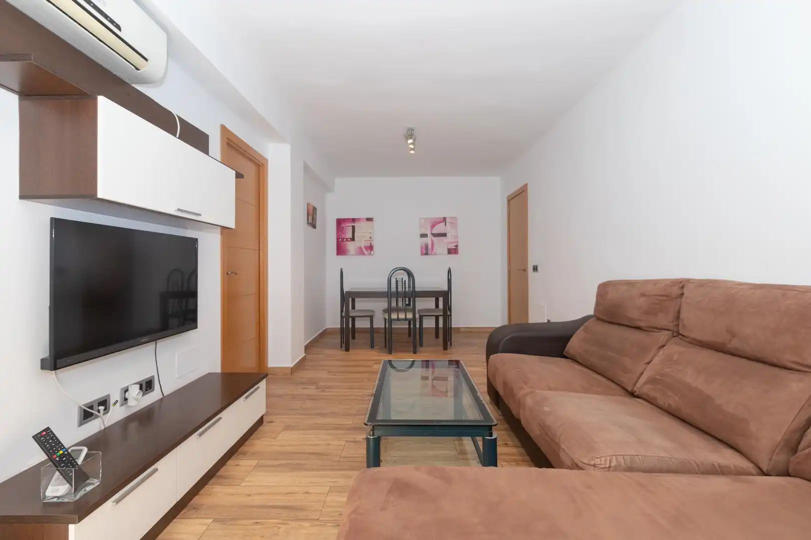 Sala d'estar de Pis en venda en Málaga amb Aire condicionat