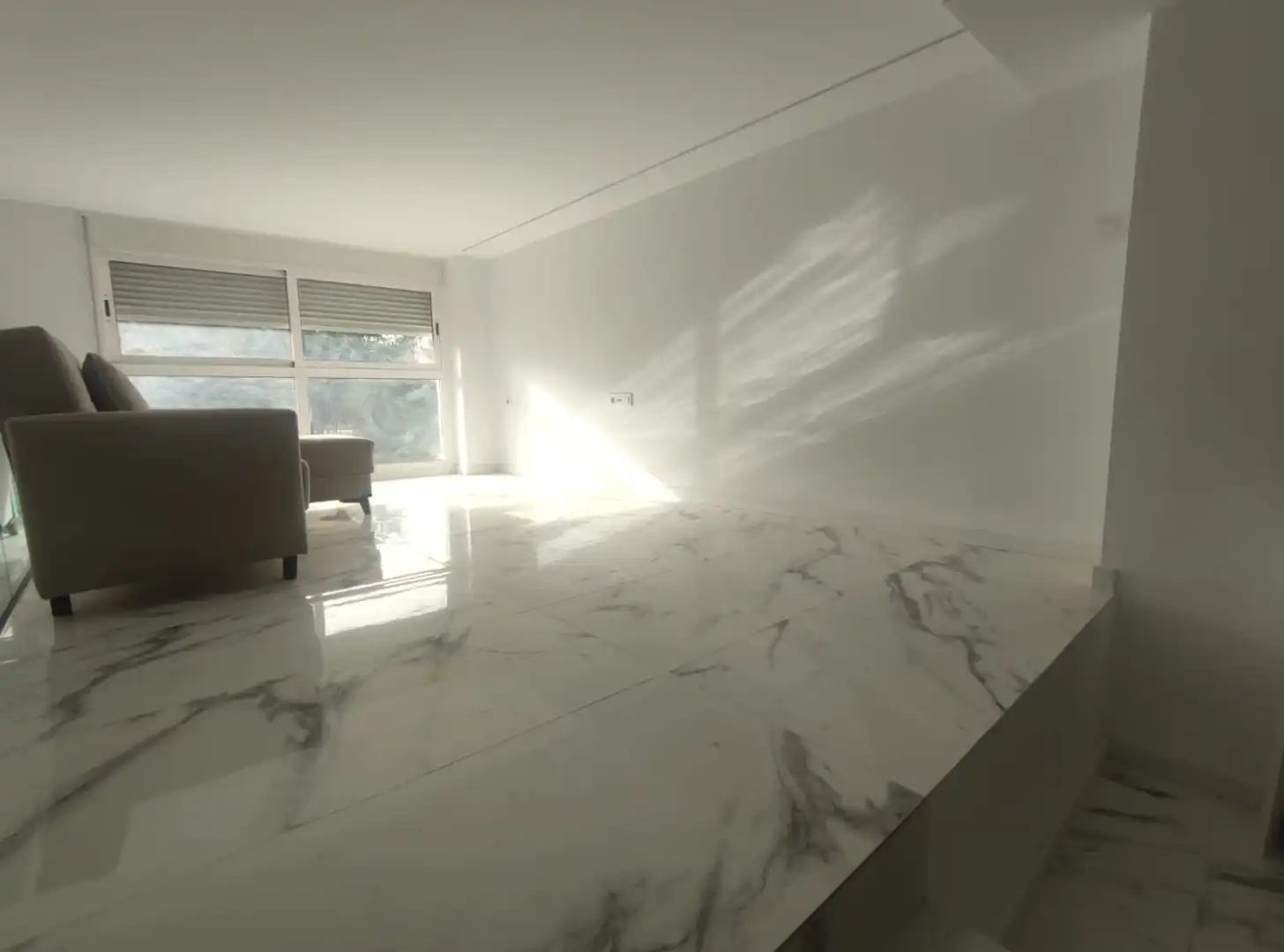 Sala de estar de Piso en venta en Murcia con Aire acondicionado y Calefacción