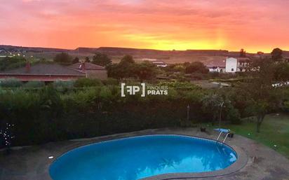 Piscina de Casa o xalet en venda en Alguaire amb Calefacció, Piscina i Alarma