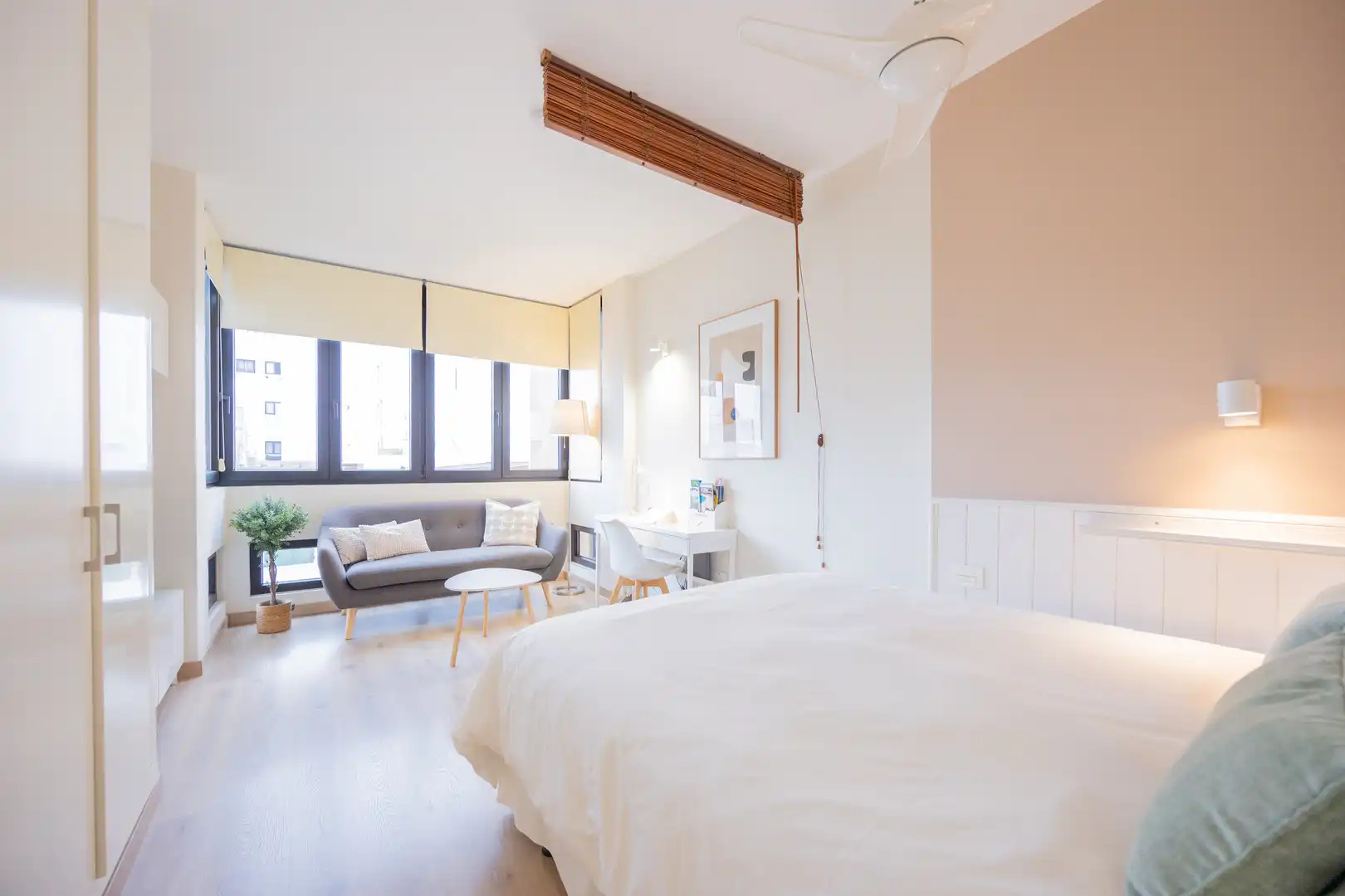 Schlafzimmer von Wohnungen zur Miete in Las Palmas de Gran Canaria mit Möbliert