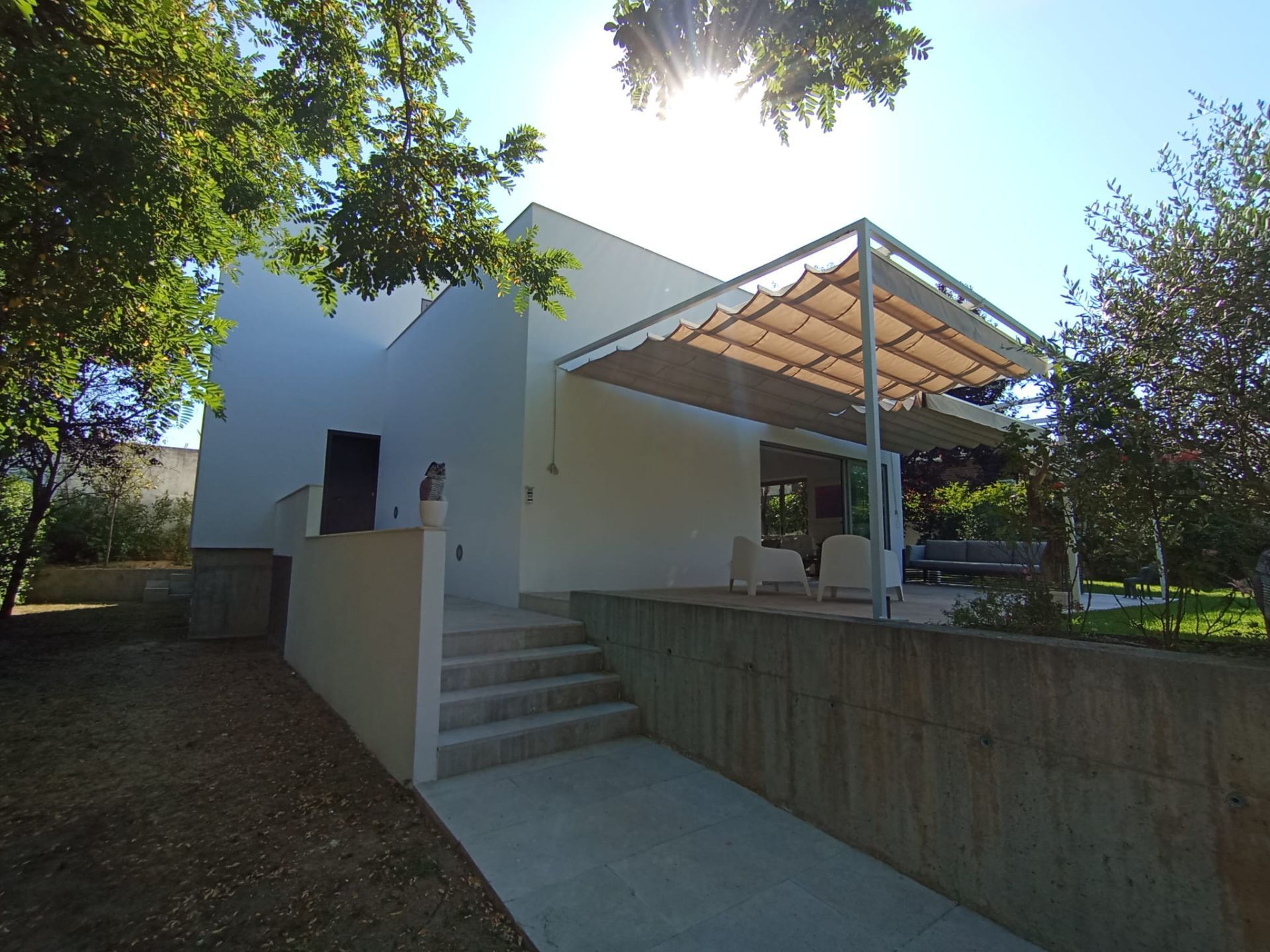 Terrassa de Casa o xalet en venda en Pozuelo de Alarcón amb Aire condicionat, Calefacció i Jardí privat