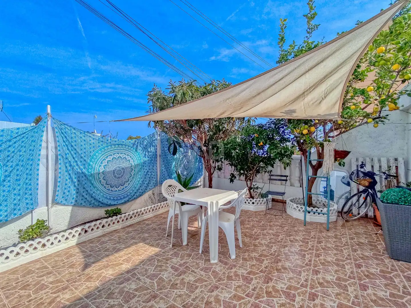Terrasse von Wohnung zum Verkauf in Santa Pola mit Terrasse und Schwimmbad